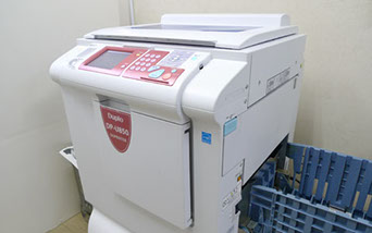 感熱デジタル製版印刷機